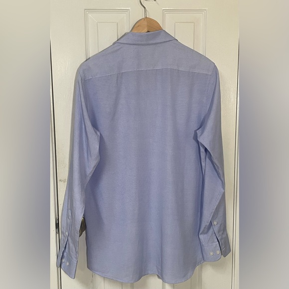 Scotch & Soda Amsterdam Shirt Men's 16 / 41 Blue Office Work Casual Button Front - Picture 3 of 7